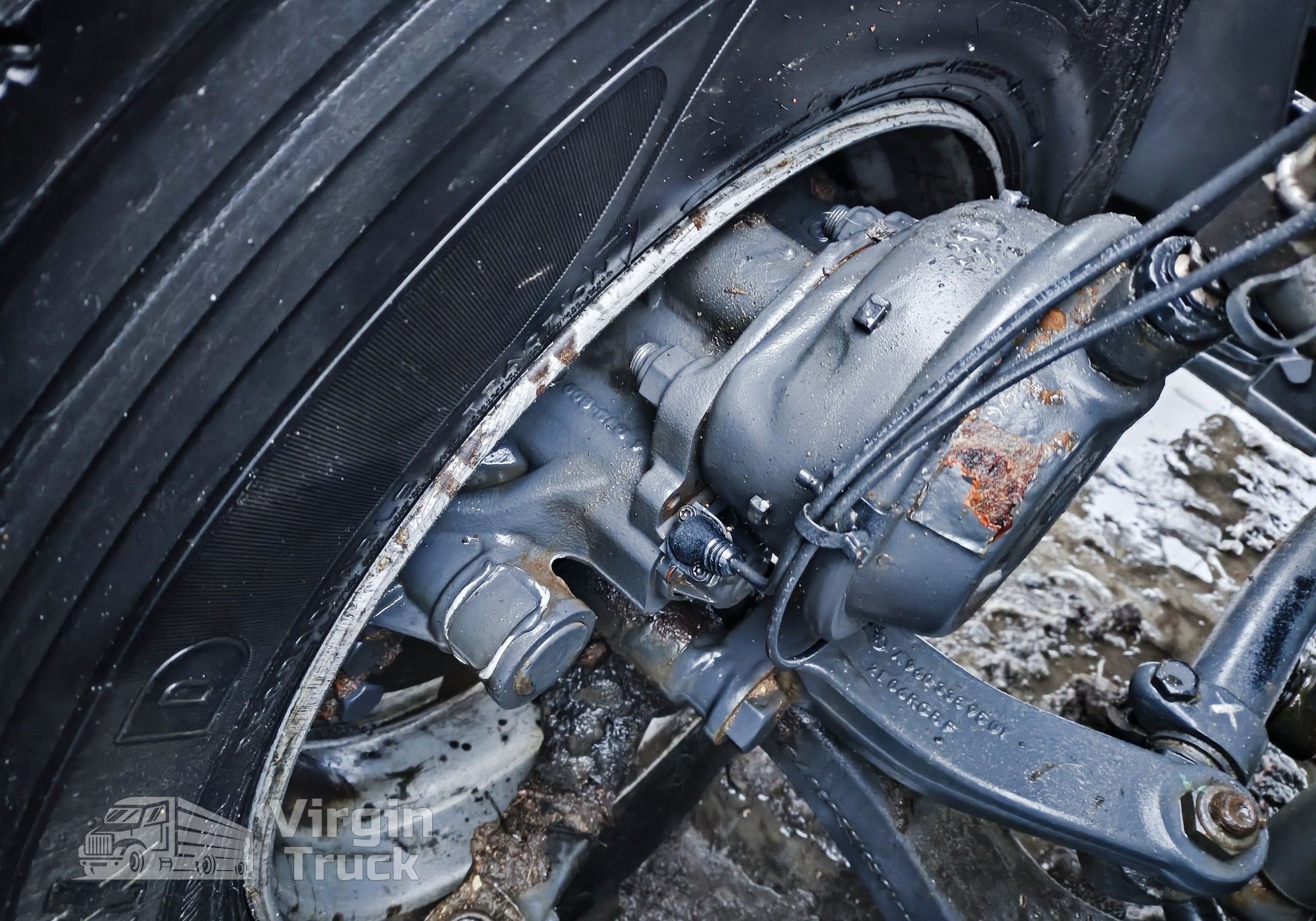 A0044207483 Суппорт передний левый 2021г. для Mercedes-Benz Actros