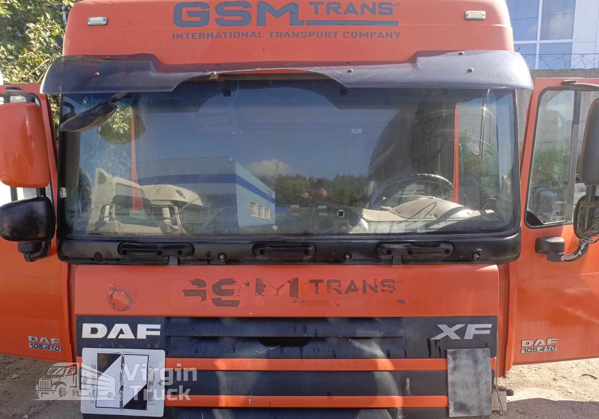 1665943 Решетка стеклоочистителя жабо для Daf XF105 (с 2005)