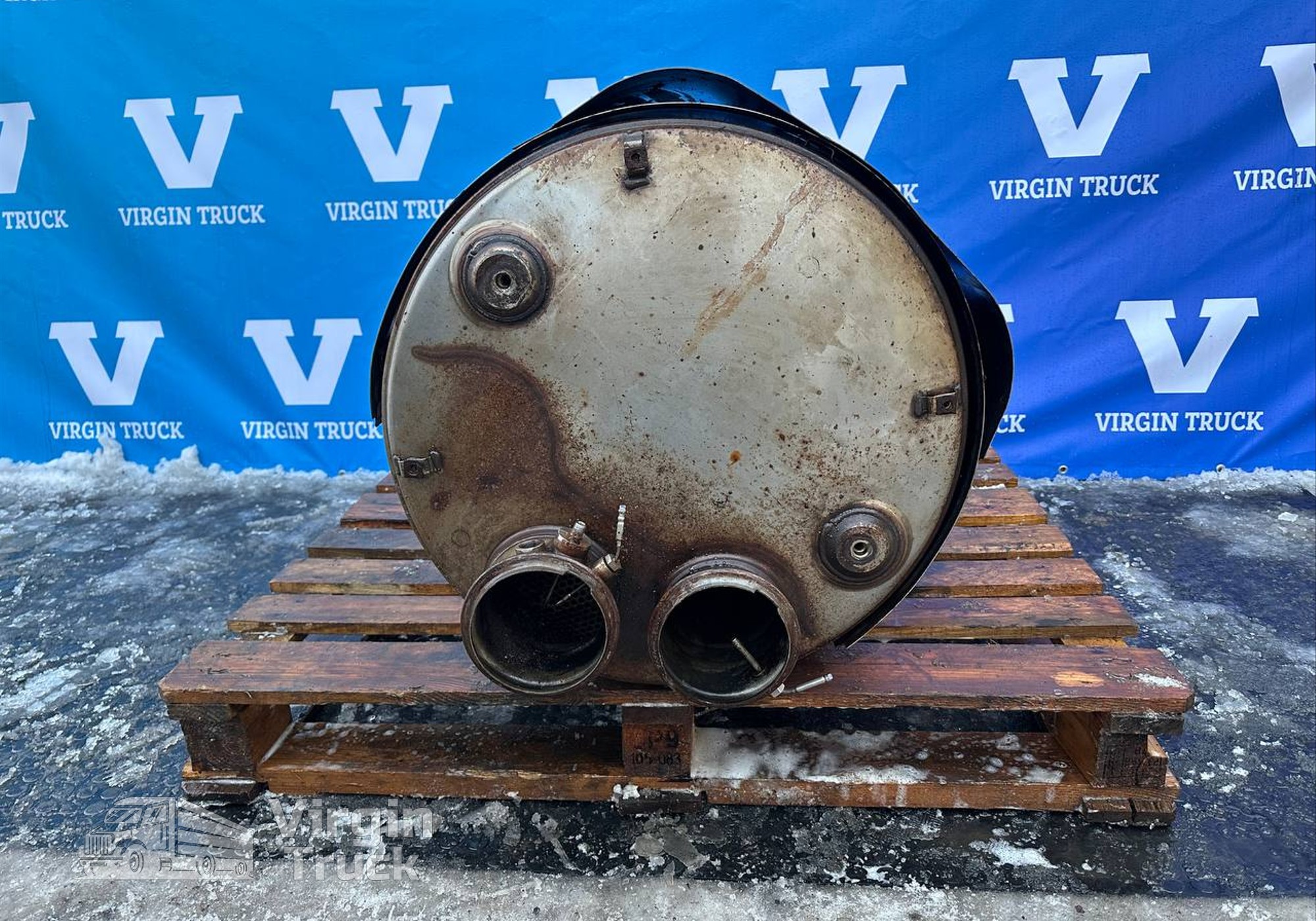 1827547 Глушитель основной для Daf XF105 (с 2005)