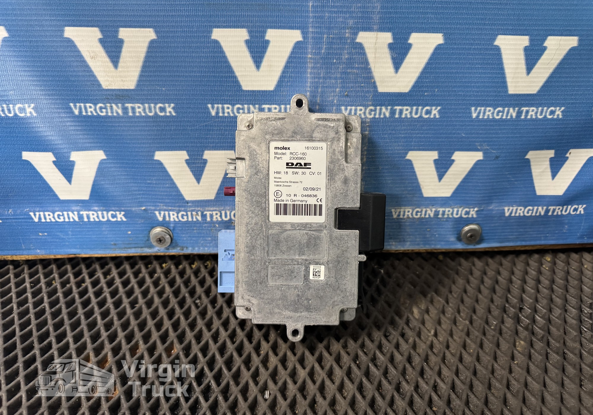 2306960 Блок управления RCC-160 2021г. для Daf XF106 (с 2012)