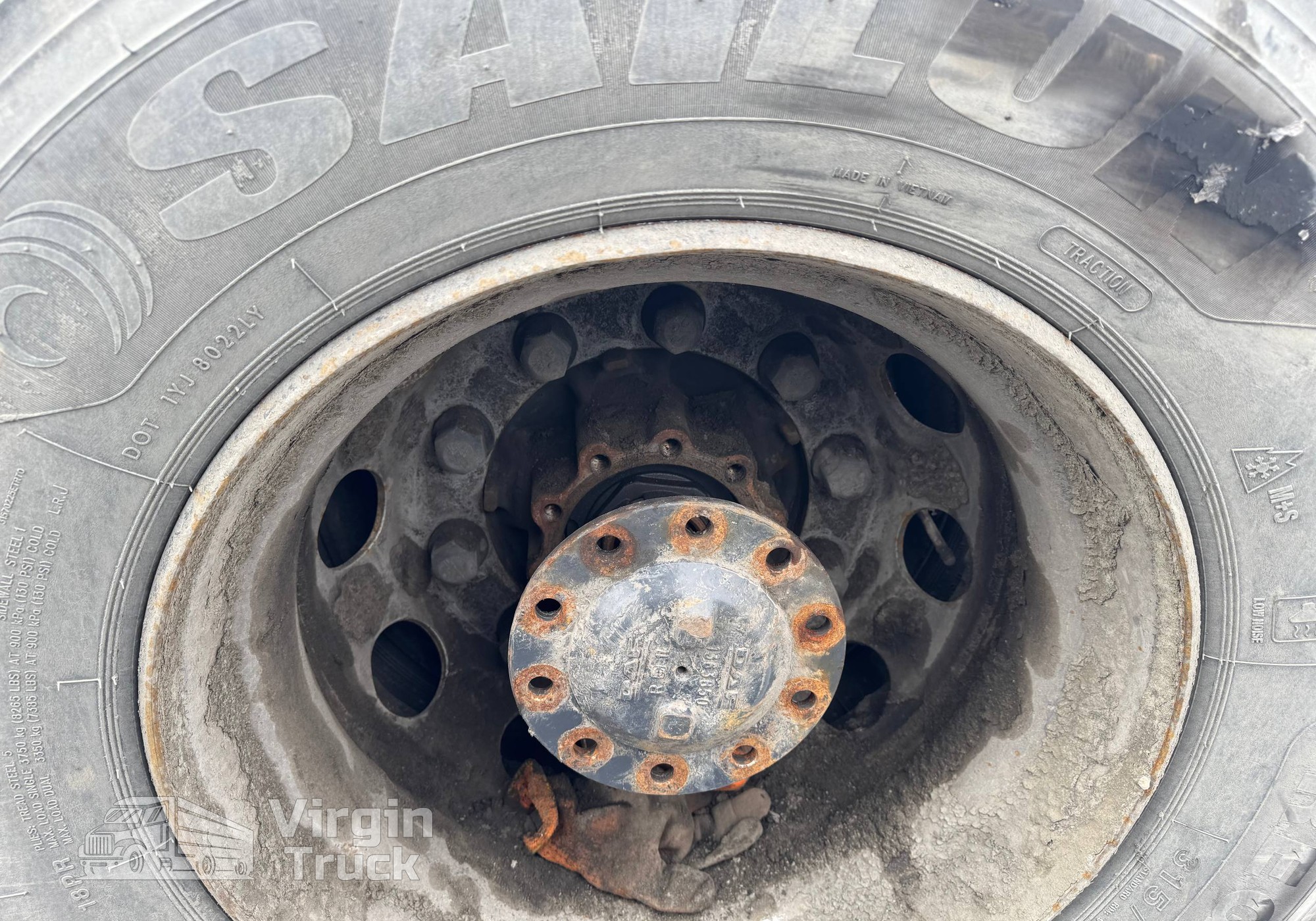 1812161 Ступица задняя 2017г. для Daf XF105