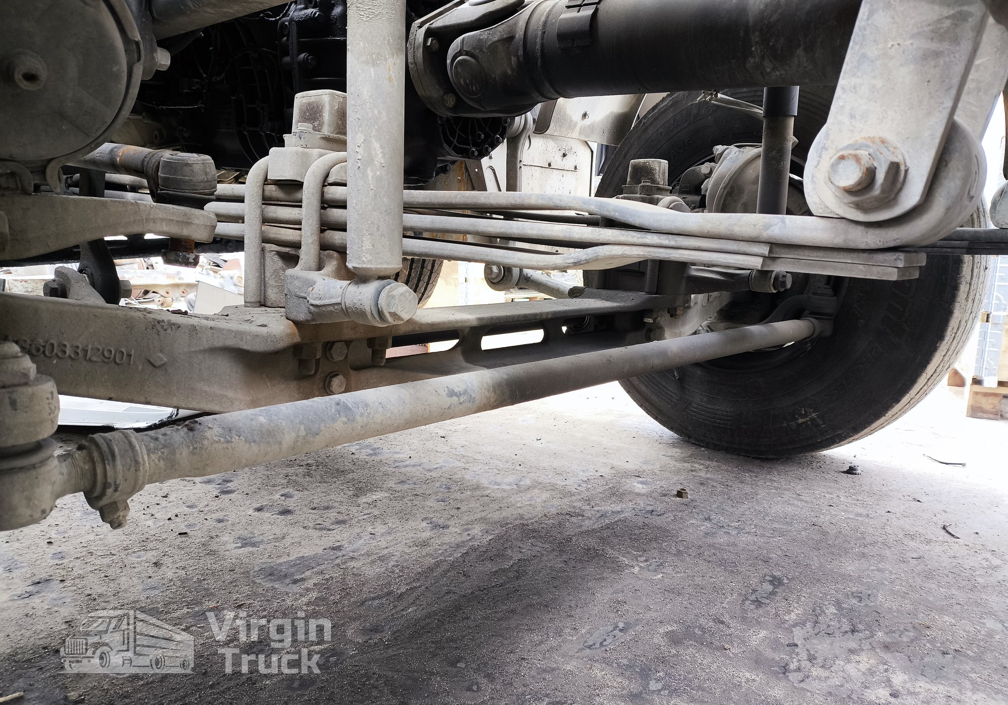 A9603207002 Рессора передняя 2021г. для Mercedes-Benz Arocs (с 2013)