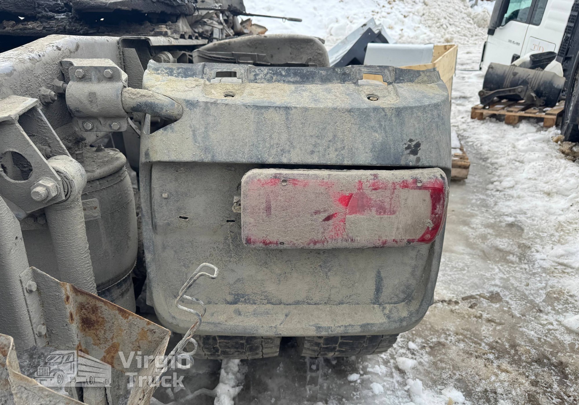 1875553 Крыло заднее правое задняя часть для Daf XF106