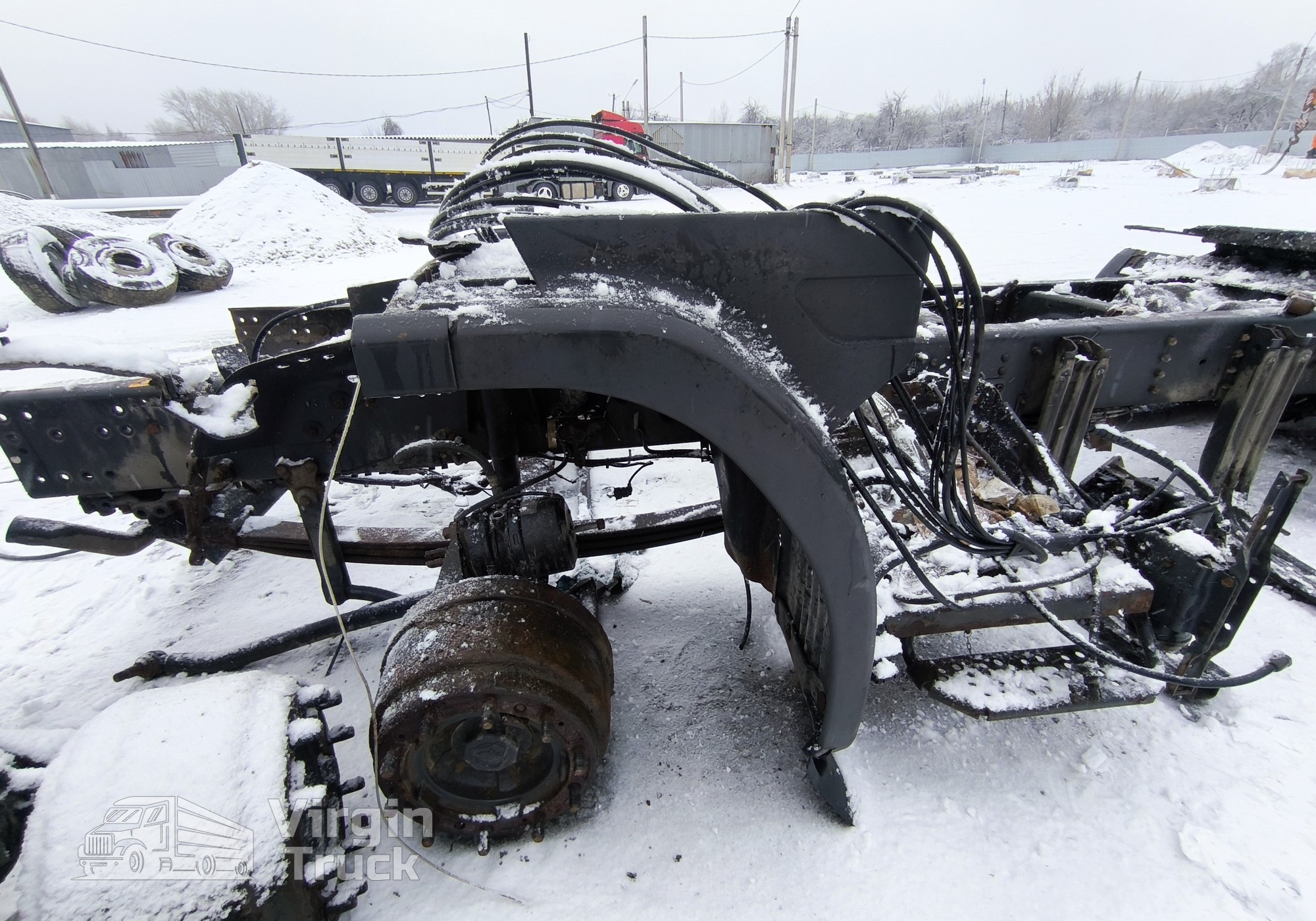 1485486 Крыло переднее левое задняя часть 2018г. для Scania 4-series