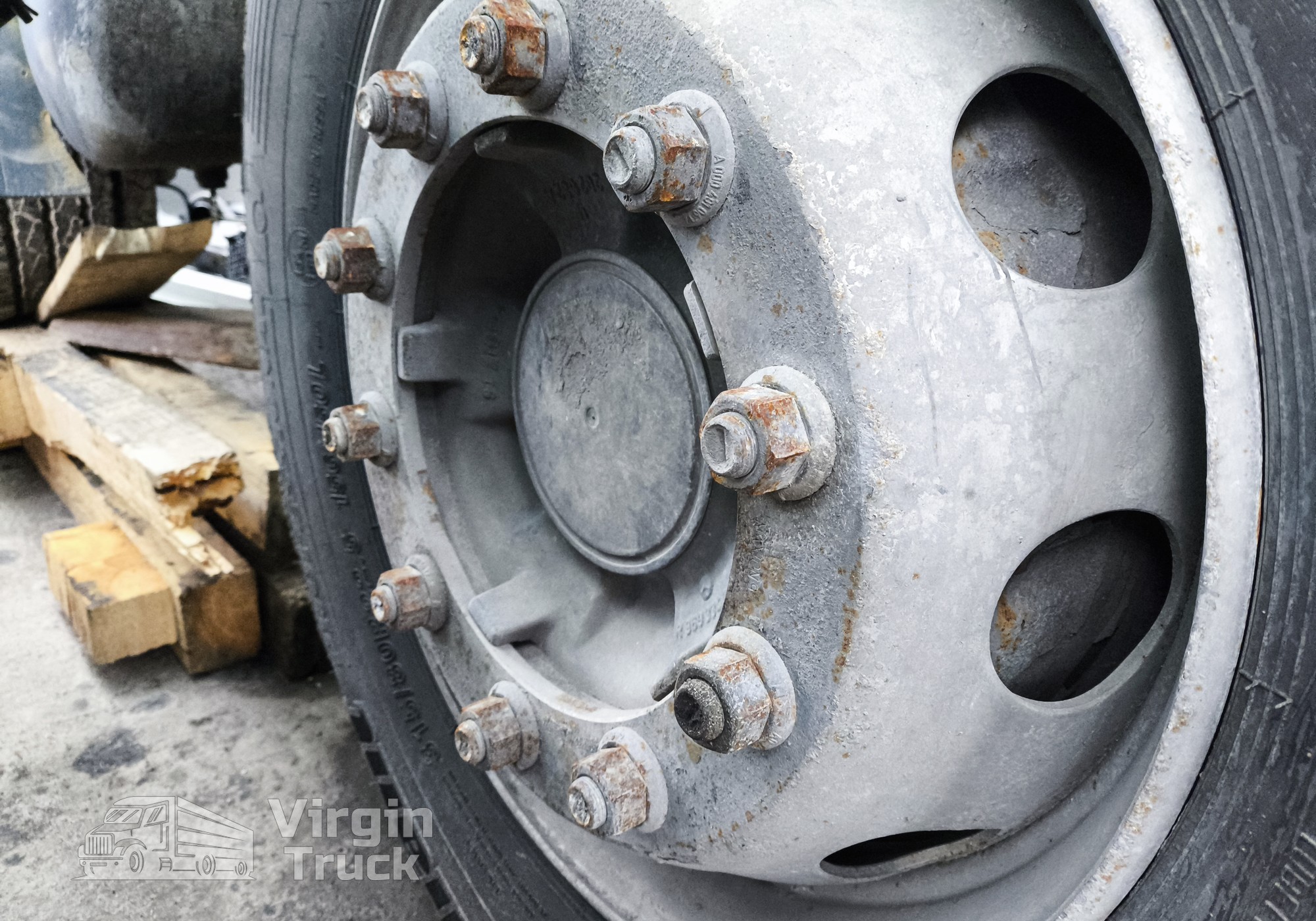 R9603340001 Ступица передняя 2021г. для Mercedes-Benz Arocs (с 2013)