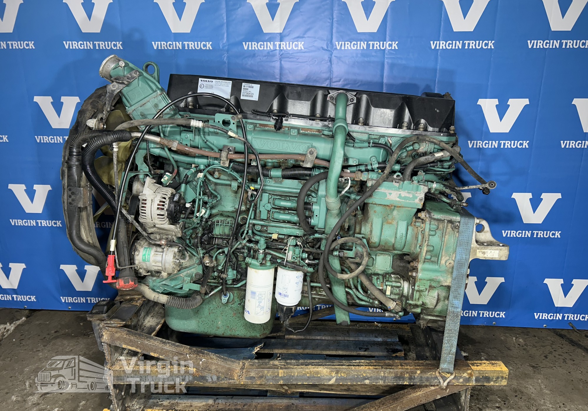 Двигатель D13C 460 л.с. Euro-5 2017 для Volvo FH 4 (с 2012)