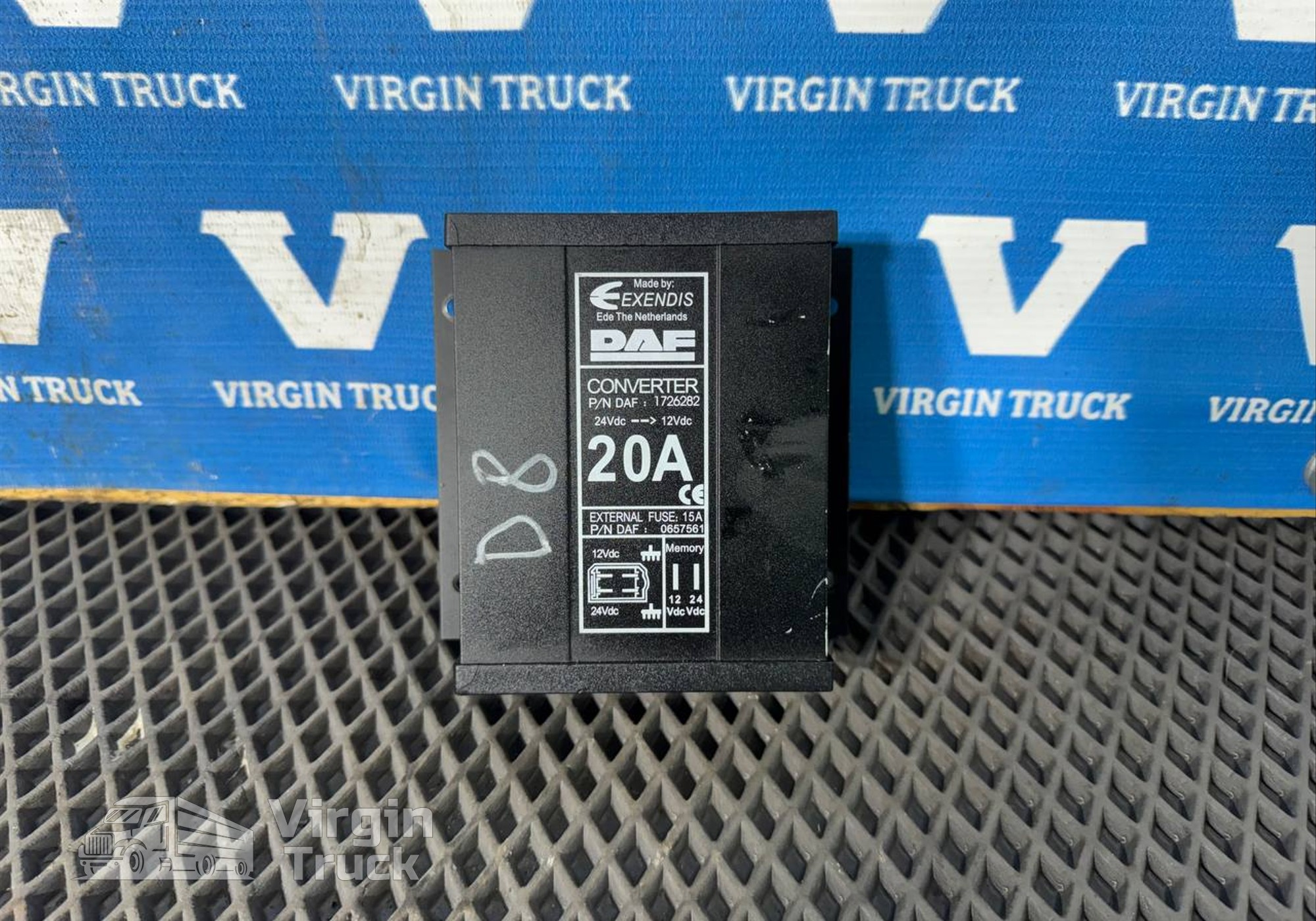 1726282 Преобразователь напряжения 20A для Daf XF105 (с 2005)