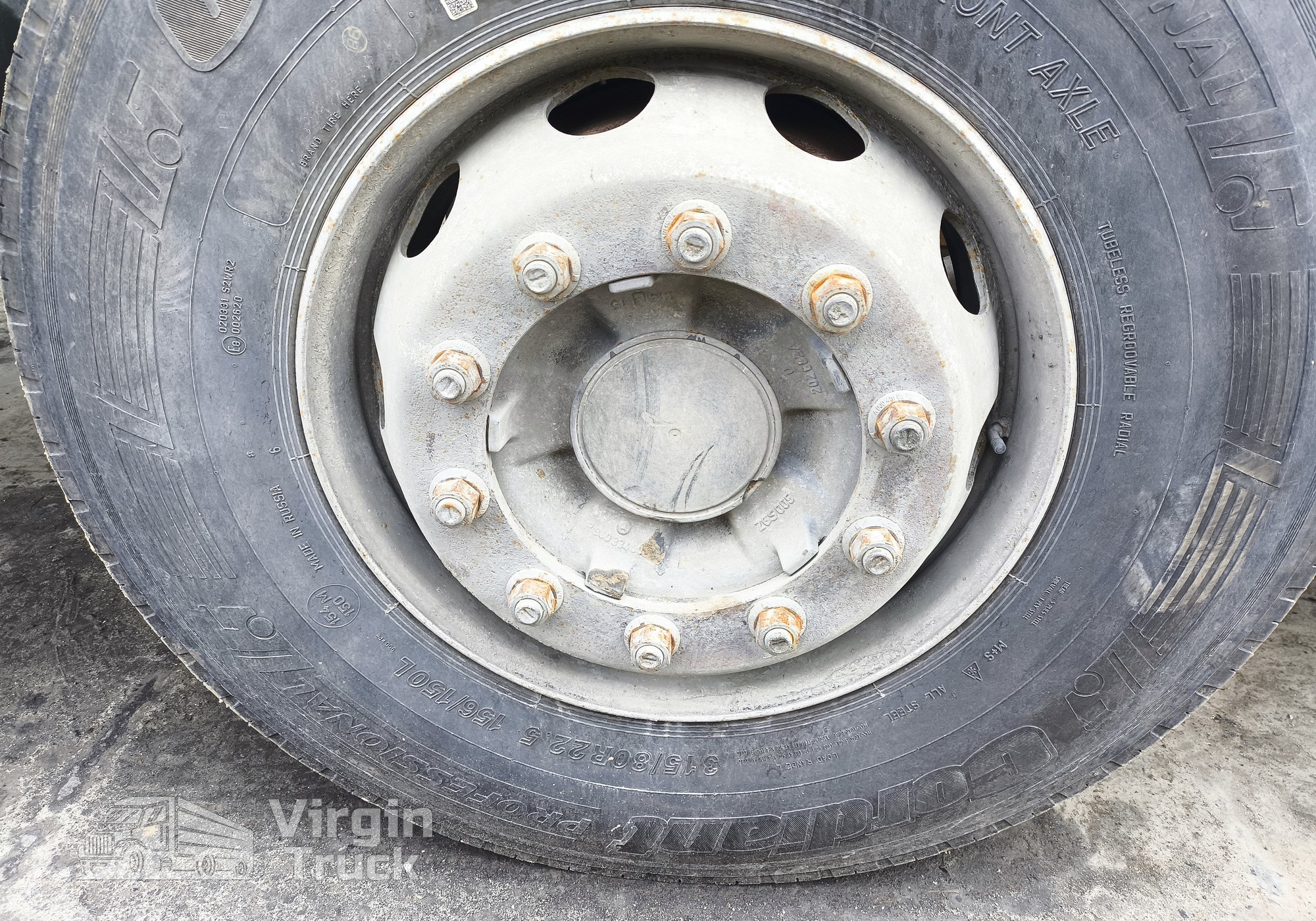 R9603340001 Ступица передняя 2021г. для Mercedes-Benz Arocs (с 2013)