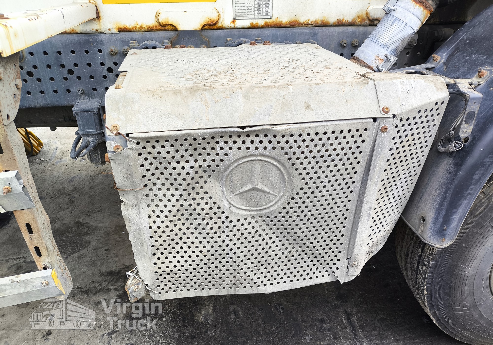 6804901812 Глушитель основной в сборе 2021г. для Mercedes-Benz Actros