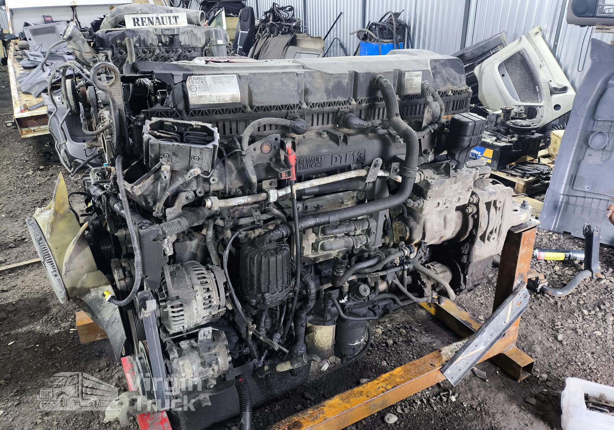 7422688457 Двигатель в сборe DTI13 440 л.с евро 6 2017г. для Renault T (с 2013)