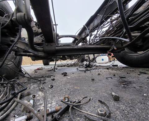 1394399 Балка передняя в сборе 2017г. для Scania 4-series P (с 1995 по 2007)