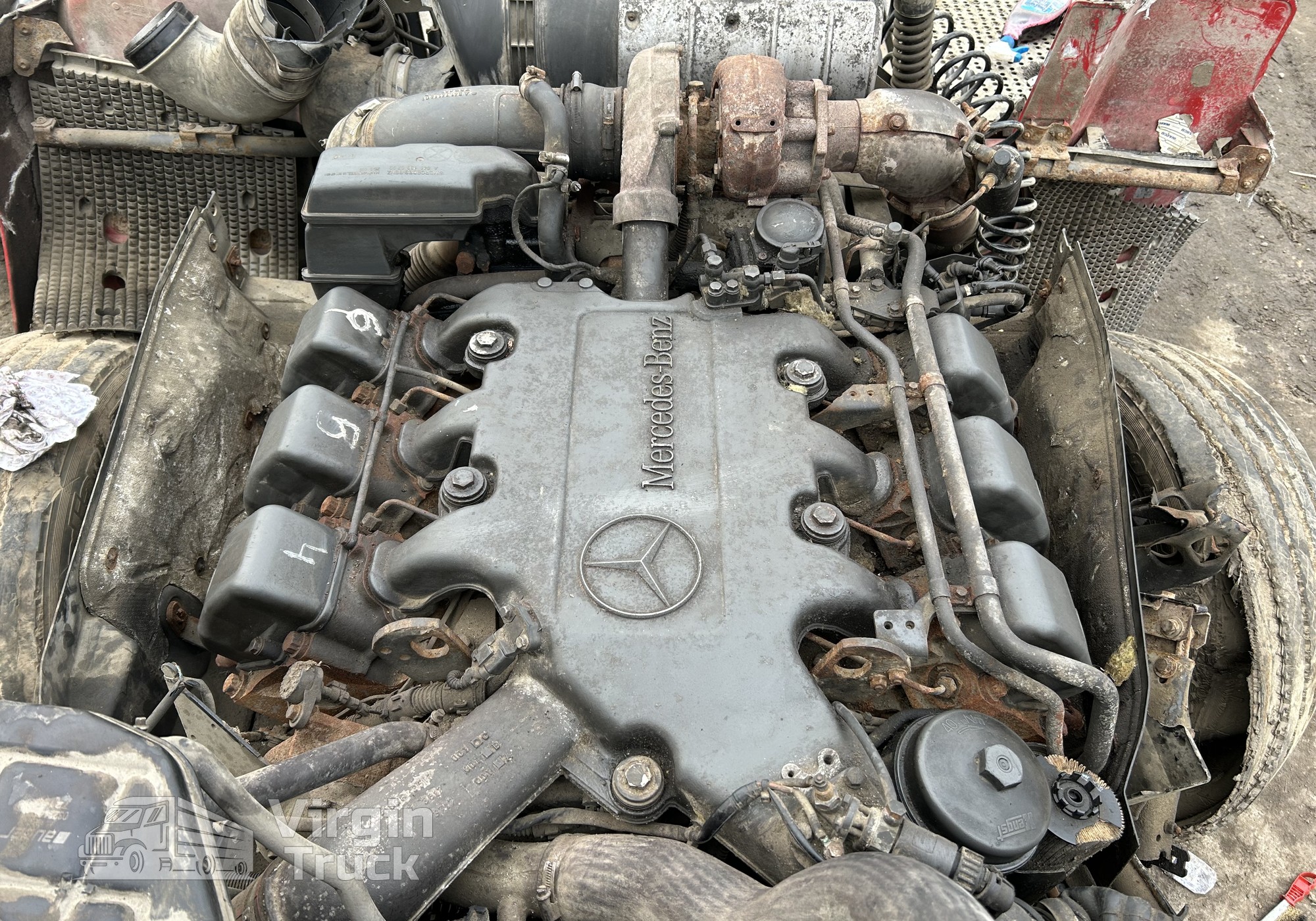 A0020106500 Двигатель OM501LA 435 л.с Evro 5(в разбор) для Mercedes-Benz Actros MP3 (с 2008)