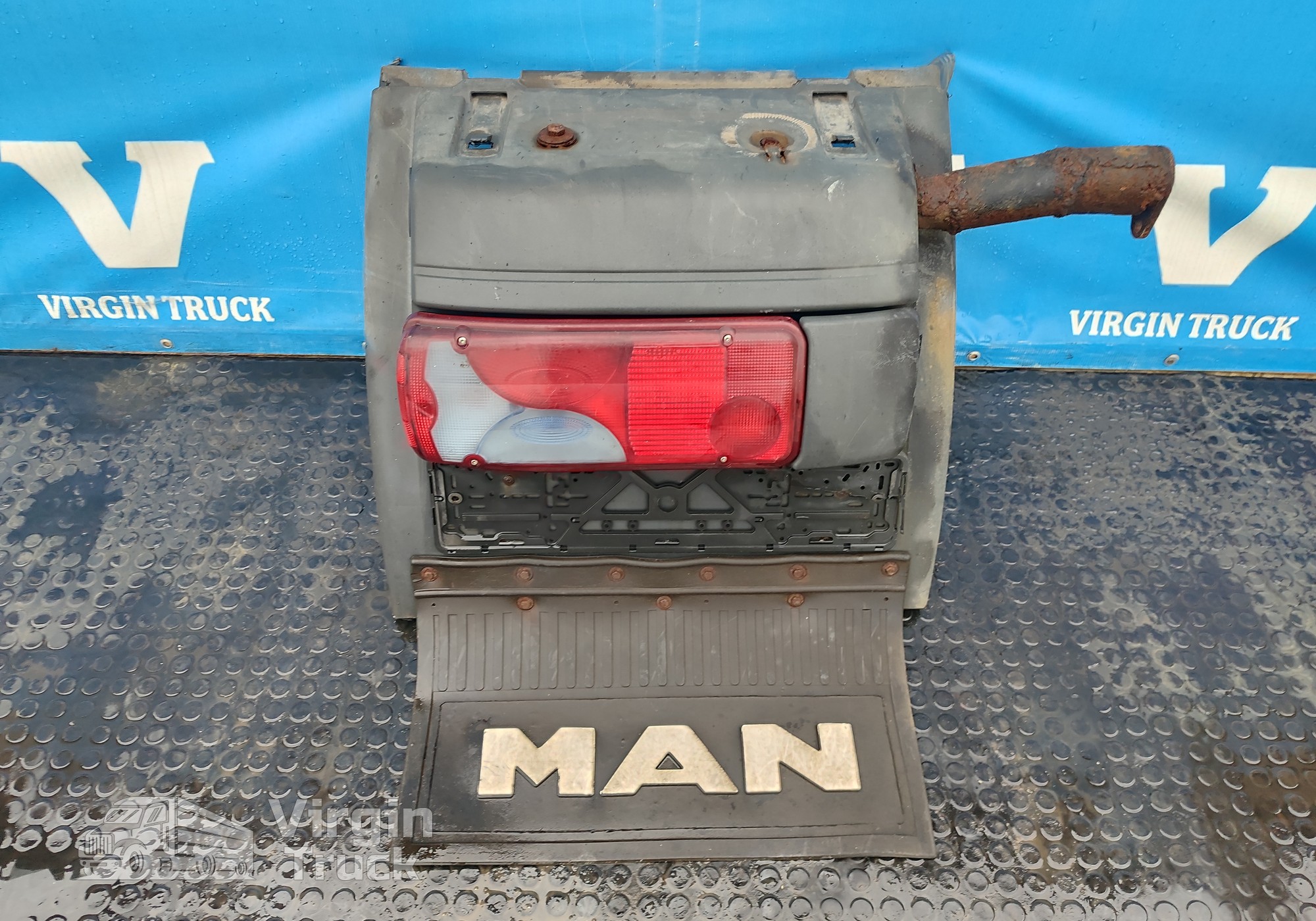 81664106604 Крыло заднее левое для Man TGA
