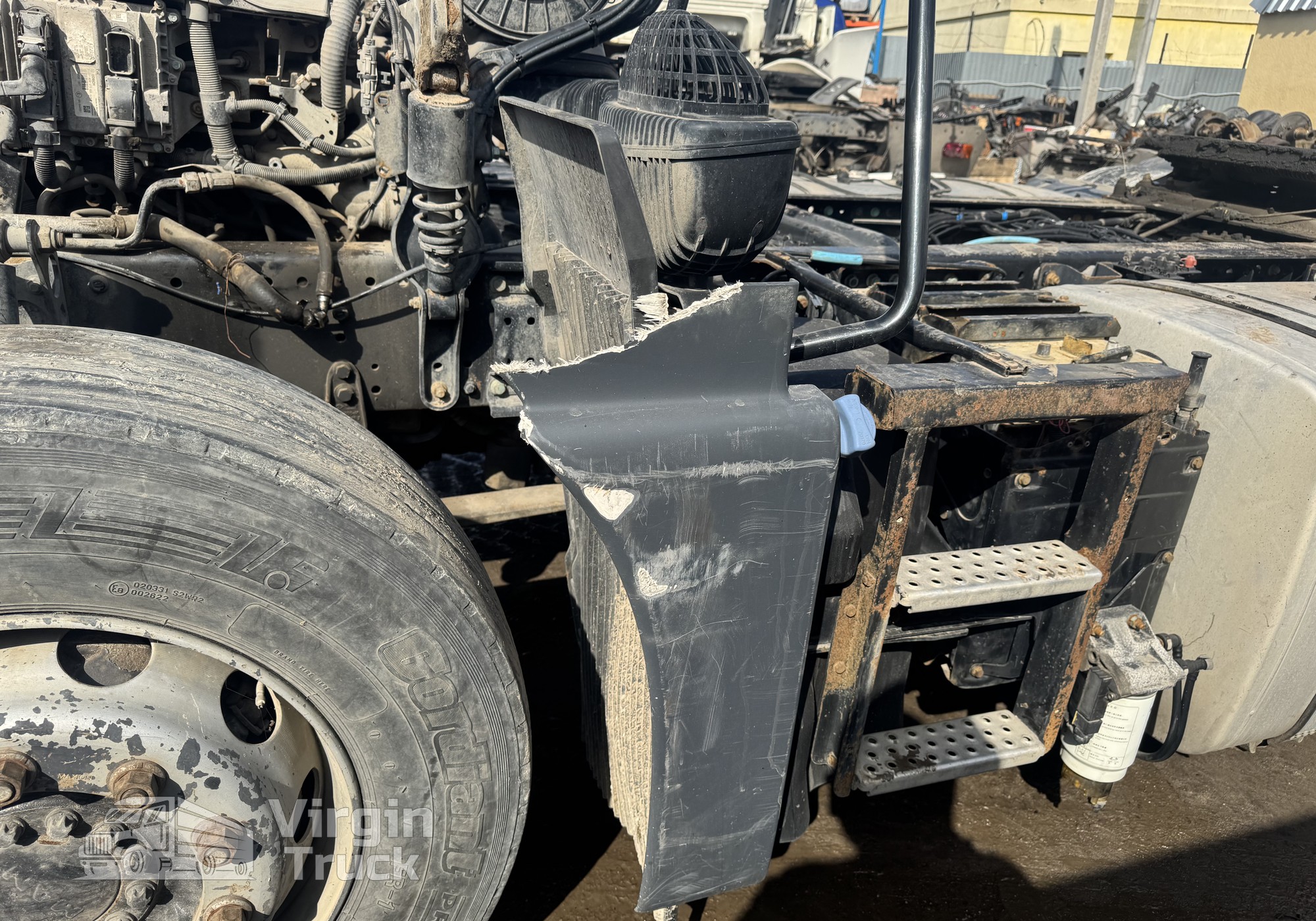 81612100462 Крыло переднее левое задняя часть 2018г. для Man TGS