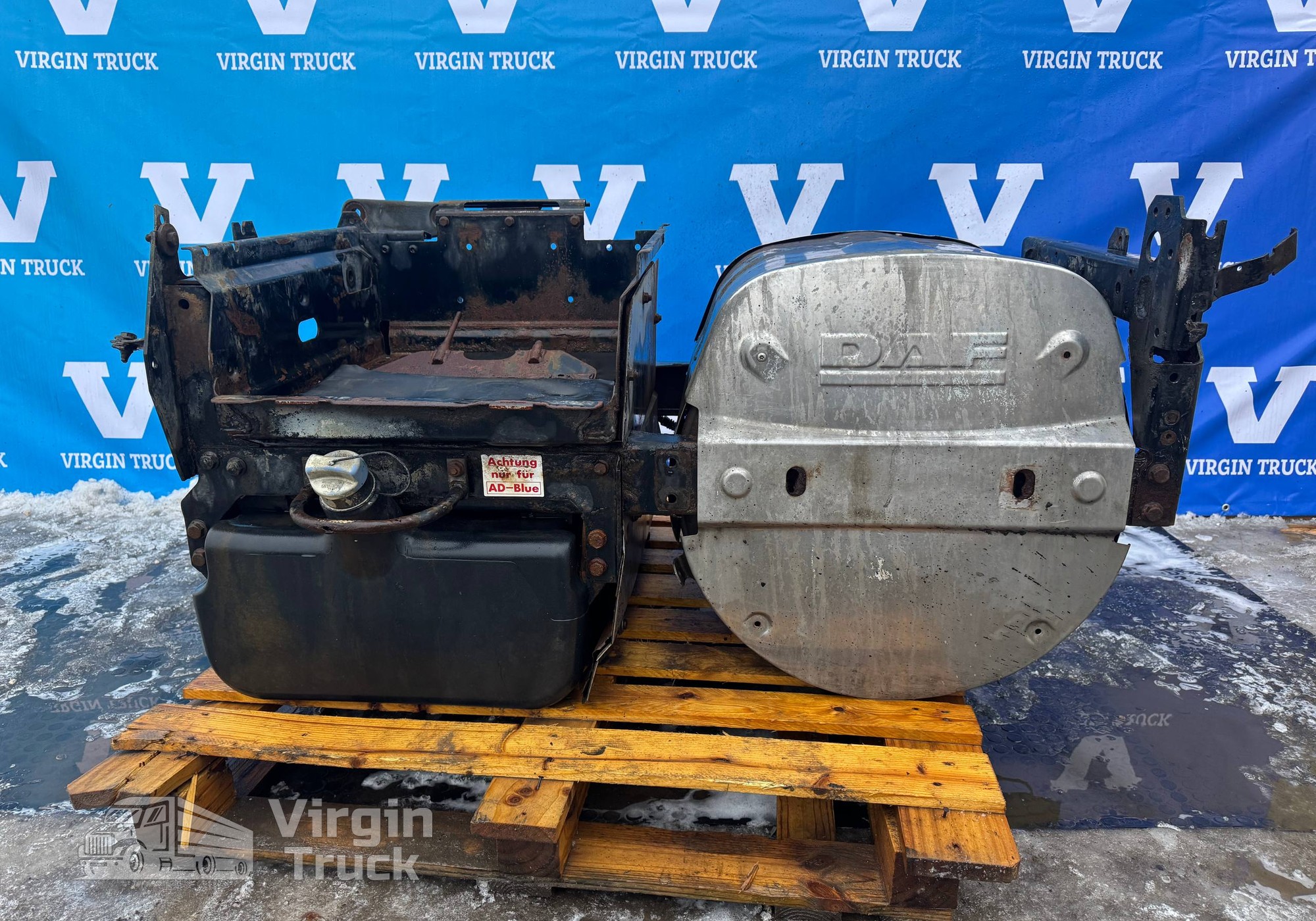 1827547 Глушитель основной в сборе для Daf XF105 (с 2005)