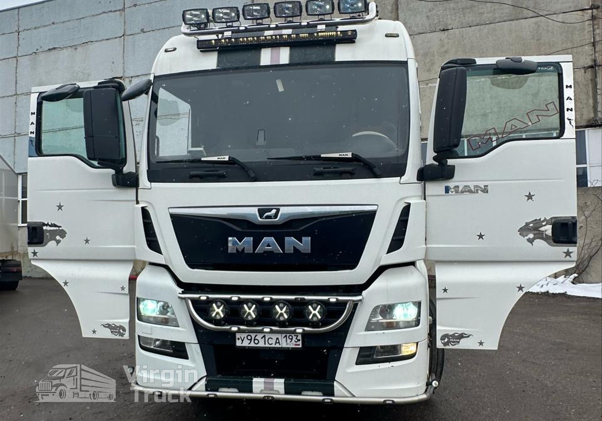Man TGX II 2017 г. в разборе