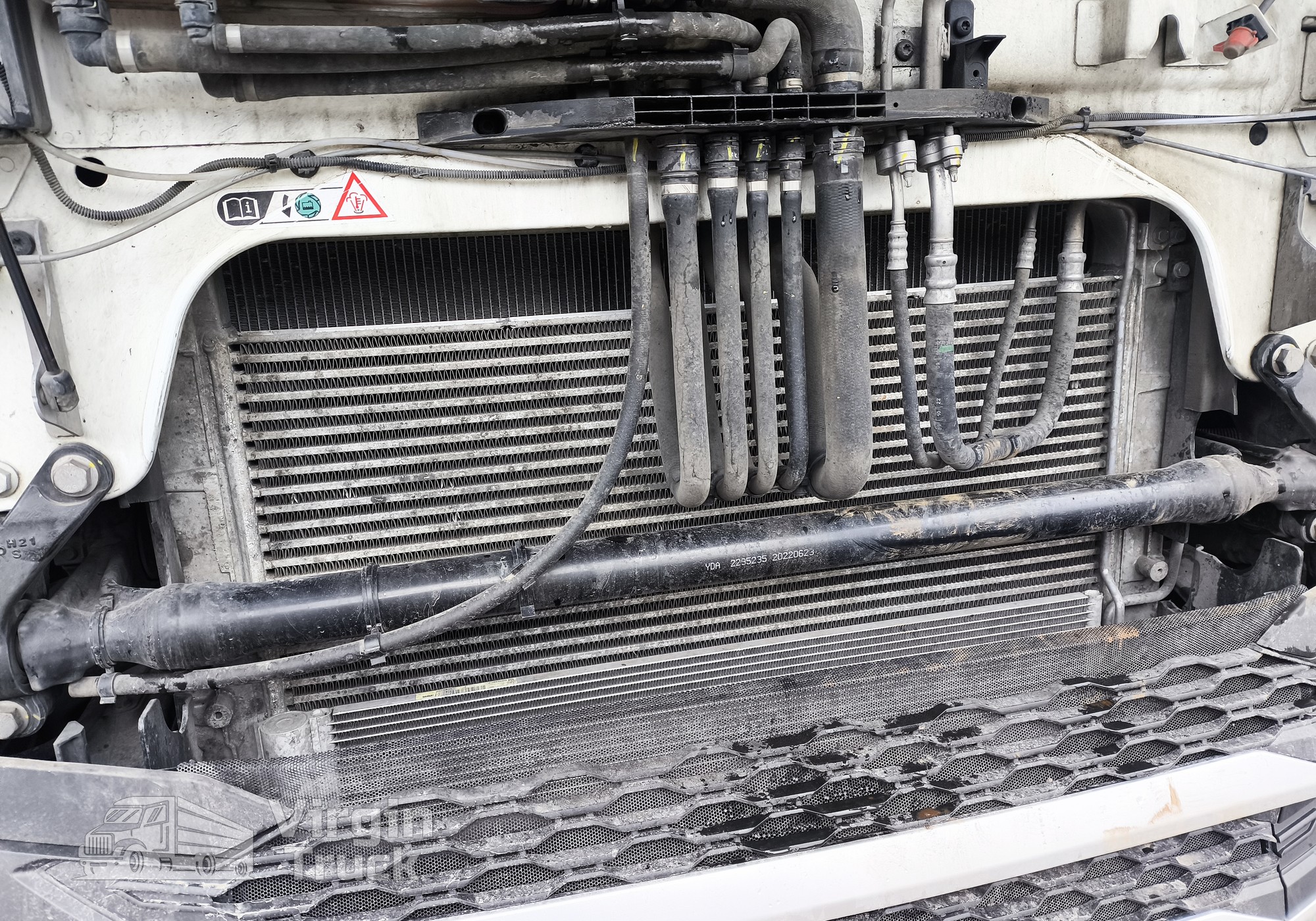 2319325 Кассета радиаторов 2023г. для Daf XG+