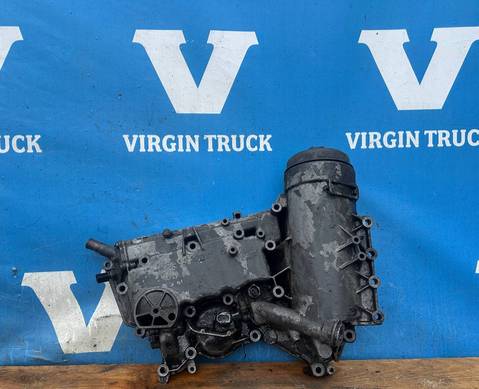 A5411883104 Кoрпуc мacляногo фильтра с теплoобмeнником для Mercedes-Benz