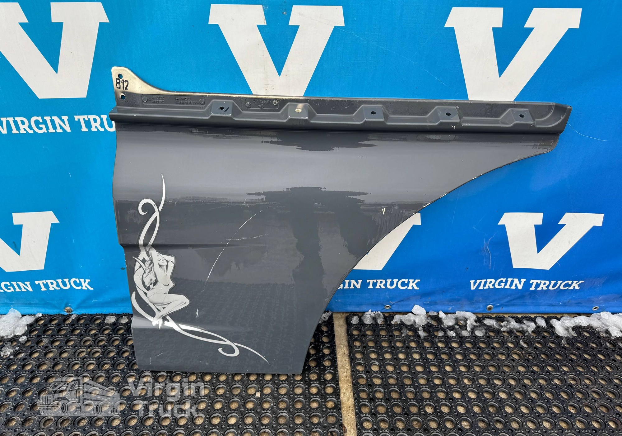 81626100023 Продолжение двери левой для Man TGX