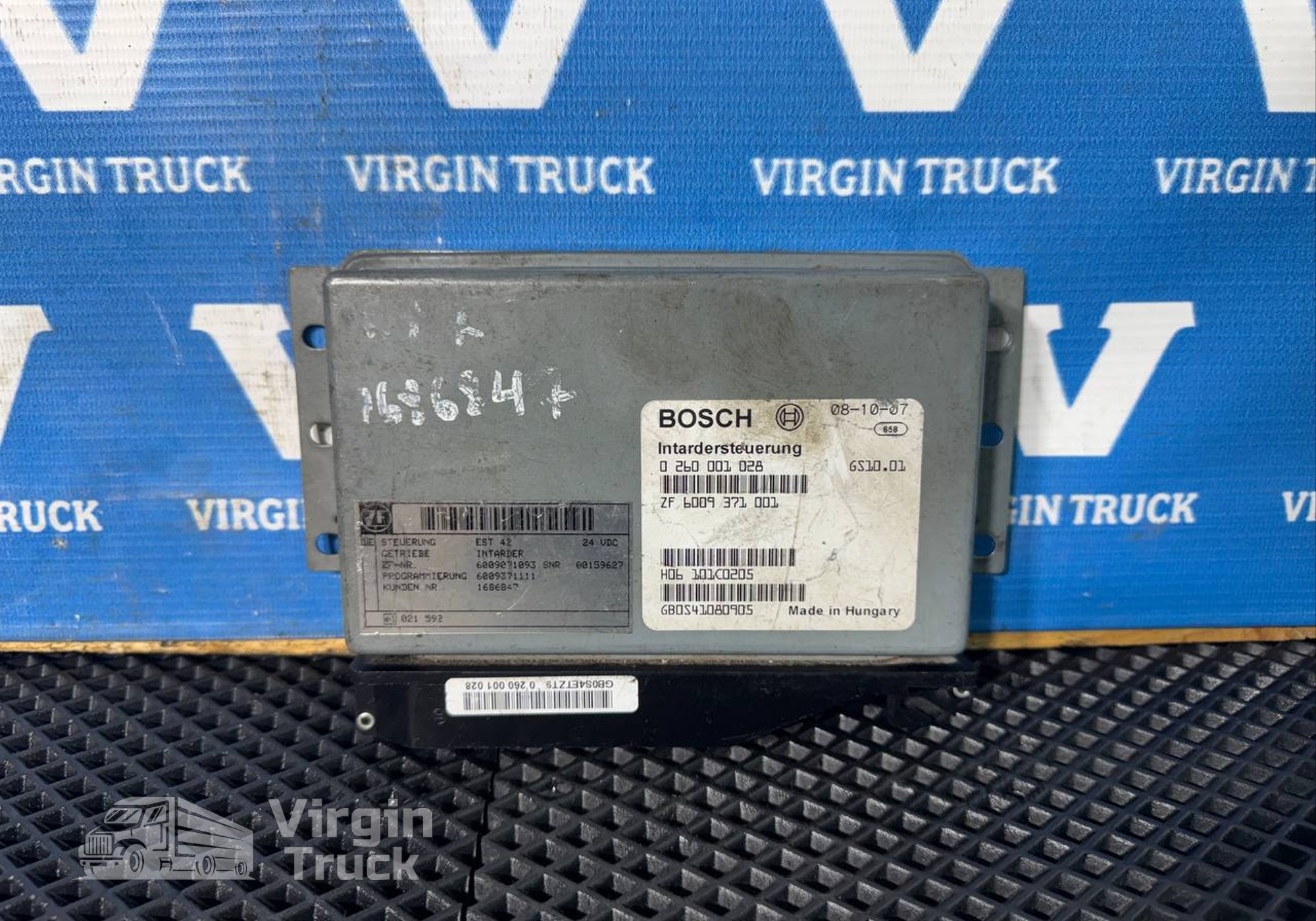 1686847 Блок управления ретардой для Man F2000