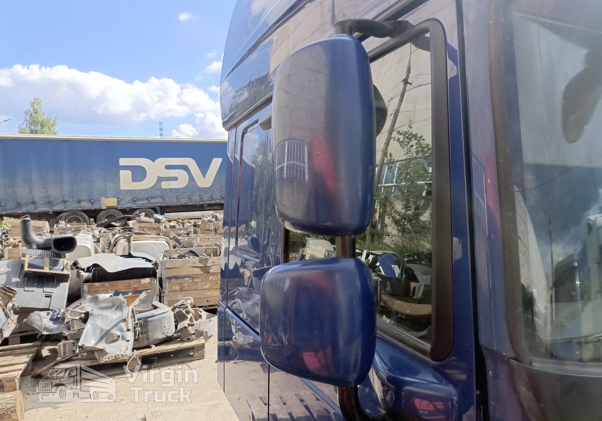 Зеркало заднего вида боковое для Daf XF106 (с 2012)
