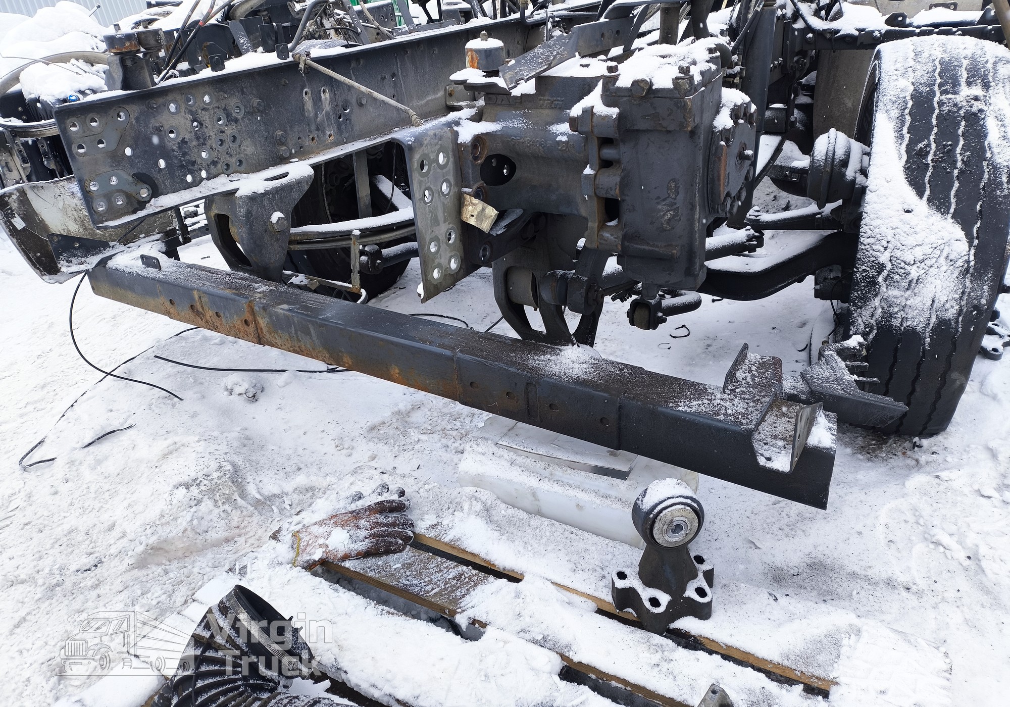 1674548 Усилитель переднего бампера для Daf XF105 (с 2005)