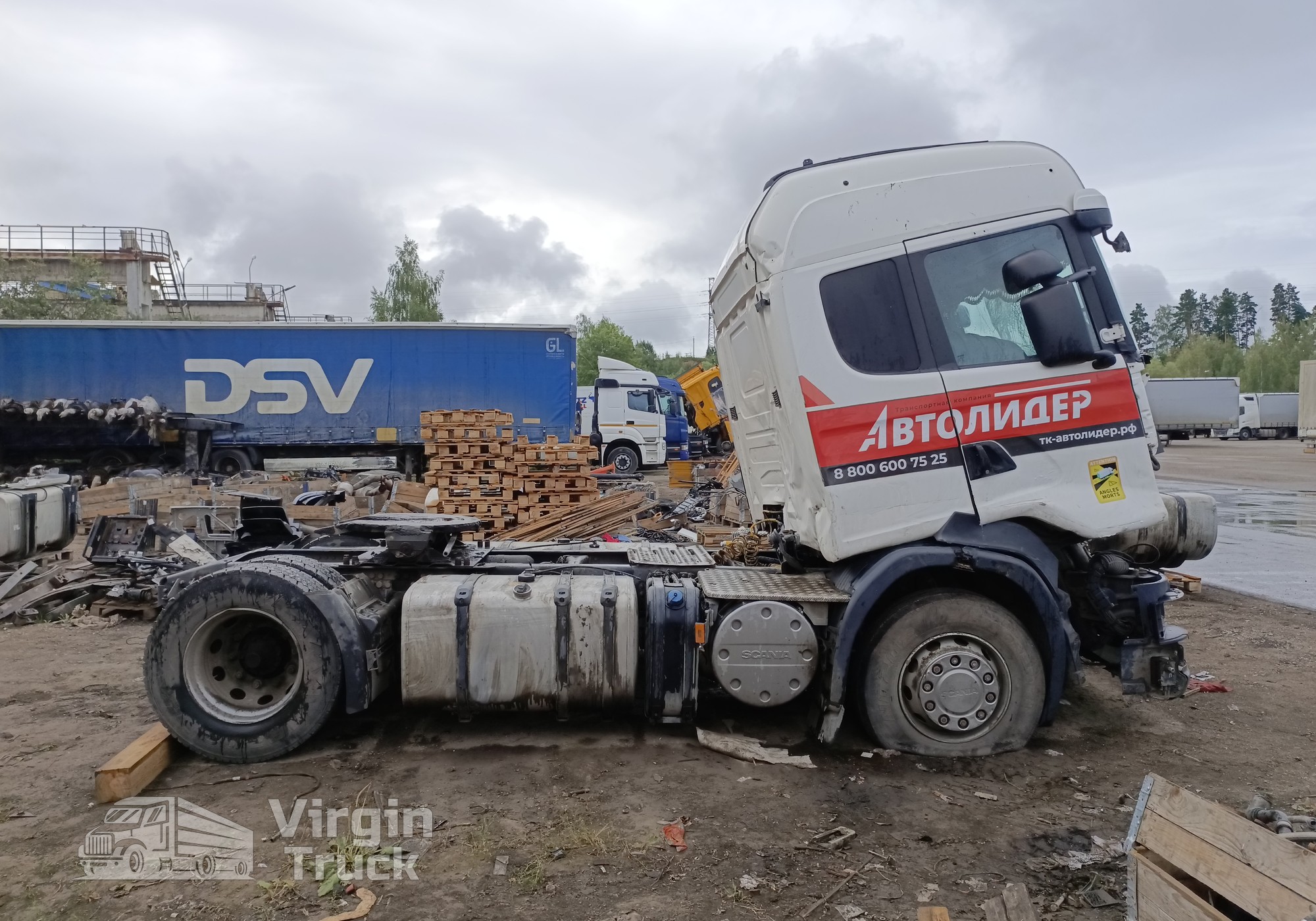 1767898 Каркас кабины под распил для Scania 5-series R (с 2004 по 2016)