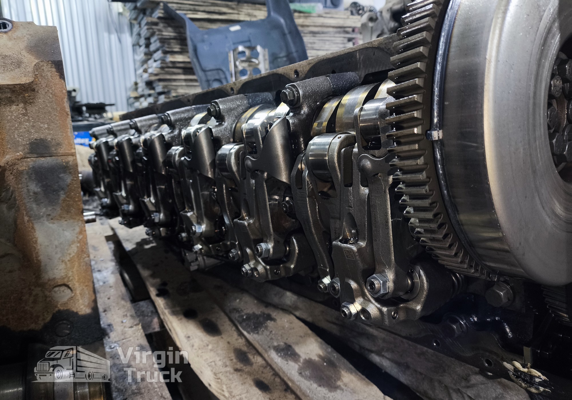 7421406638 Вал рокеров в сборе DXI13 2019г. для Renault T (с 2013)