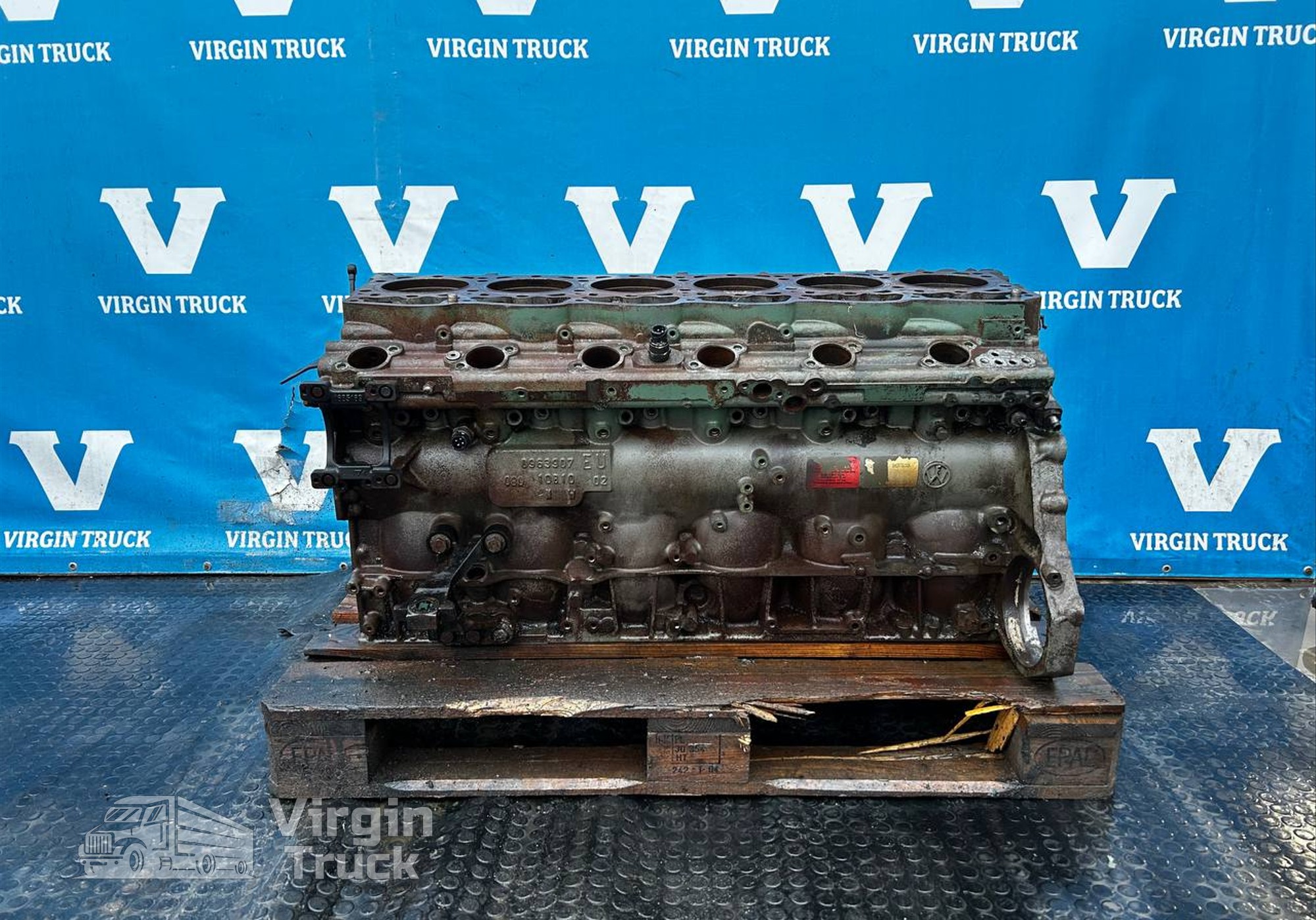 0963907 Блок цилиндров двигателя для Daf XF105 (с 2005)