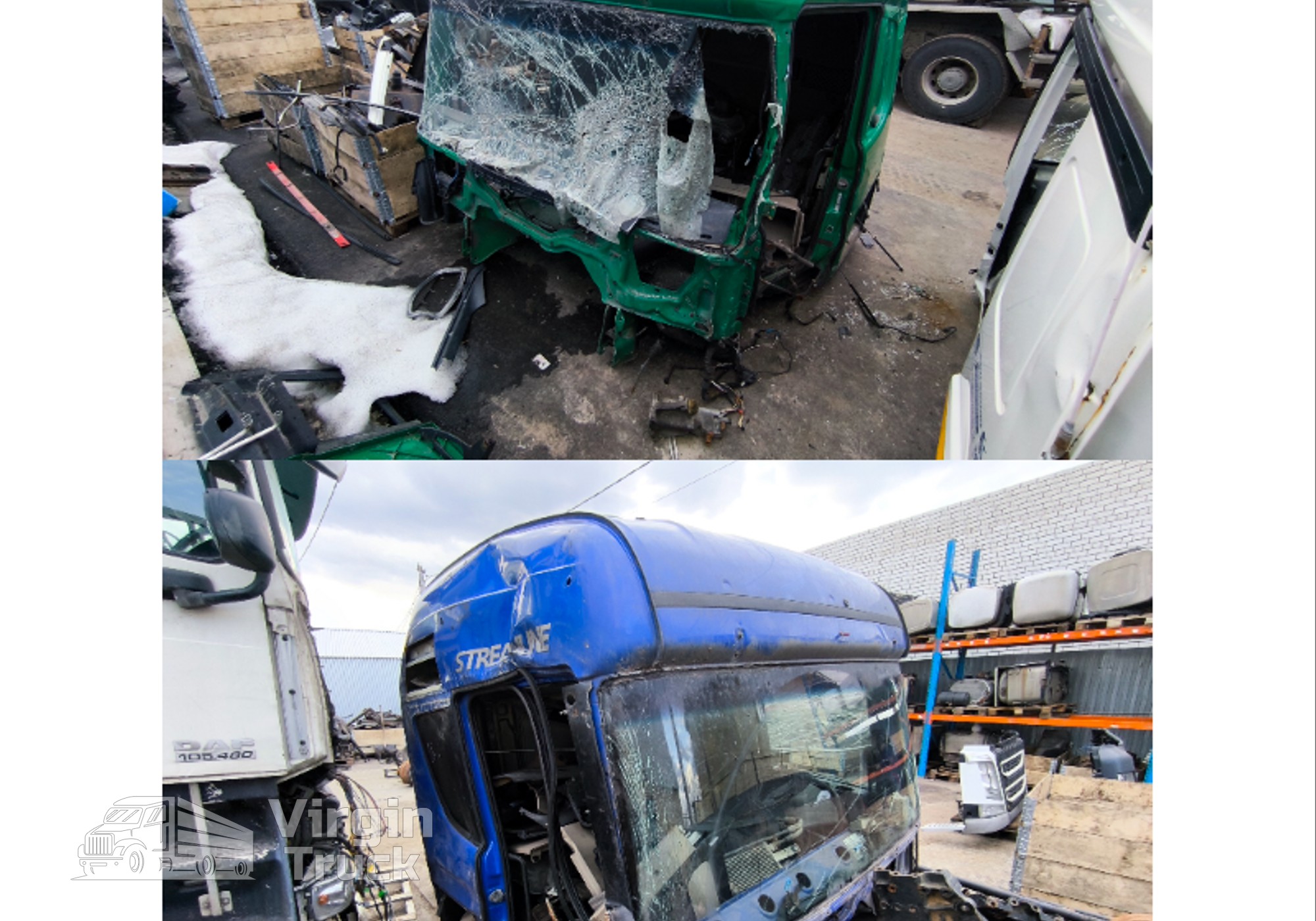 1311372 Каркас кабины под распил для Scania 5-series R (с 2004 по 2016)