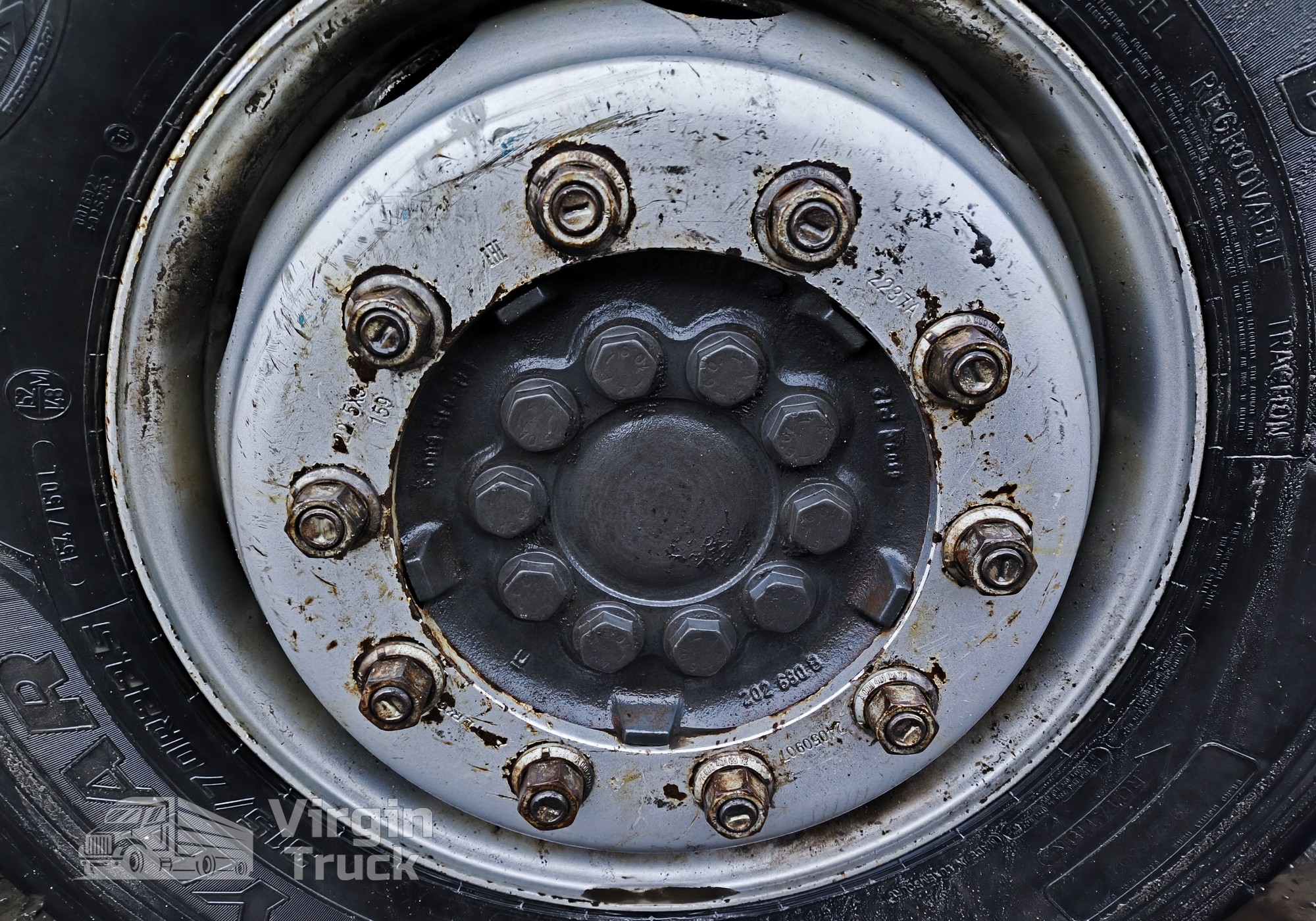 A9603300325 Ступица передняя 2021г. для Mercedes-Benz Actros New Actros MP4 (с 2011)