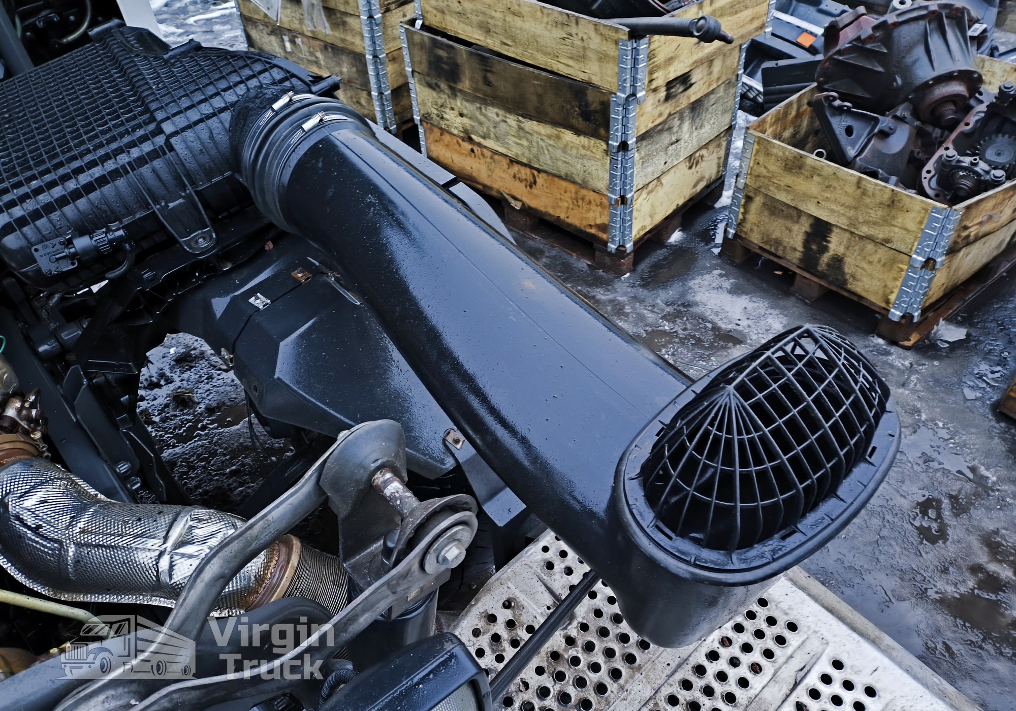 A9605202401 Патрубок воздушного фильтра 2021г. для Mercedes-Benz Actros New Actros MP4 (с 2011)