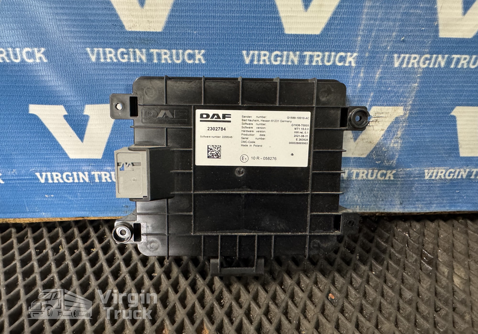 2302784 Блок управления отопителя 2021г. для Daf XF106 (с 2012)