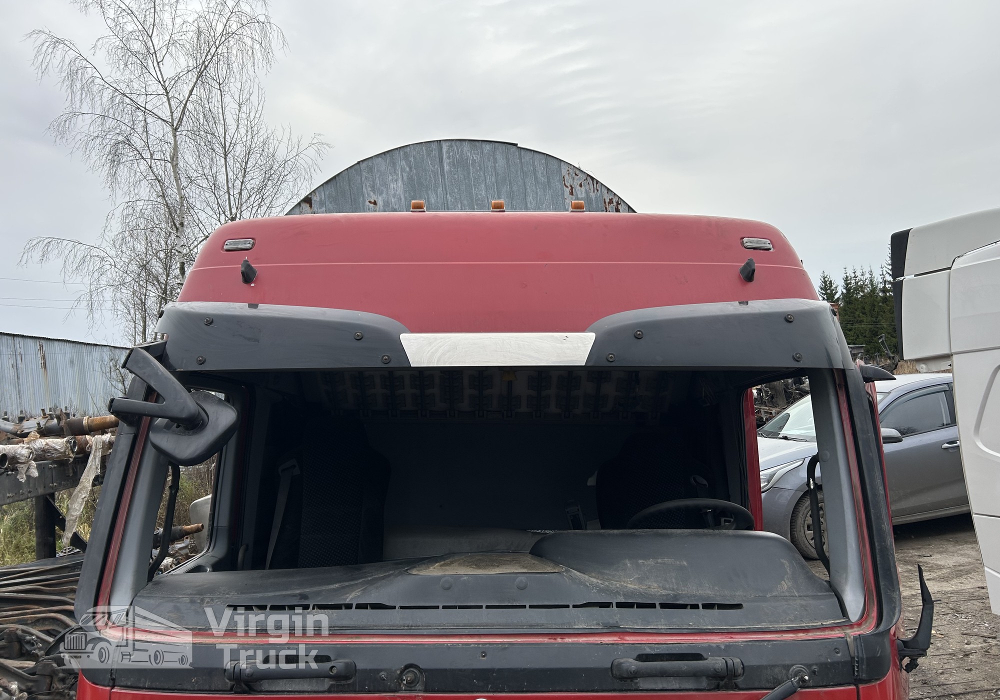 Козырек солнцезащитный для Mercedes-Benz Actros MP3 (с 2008)