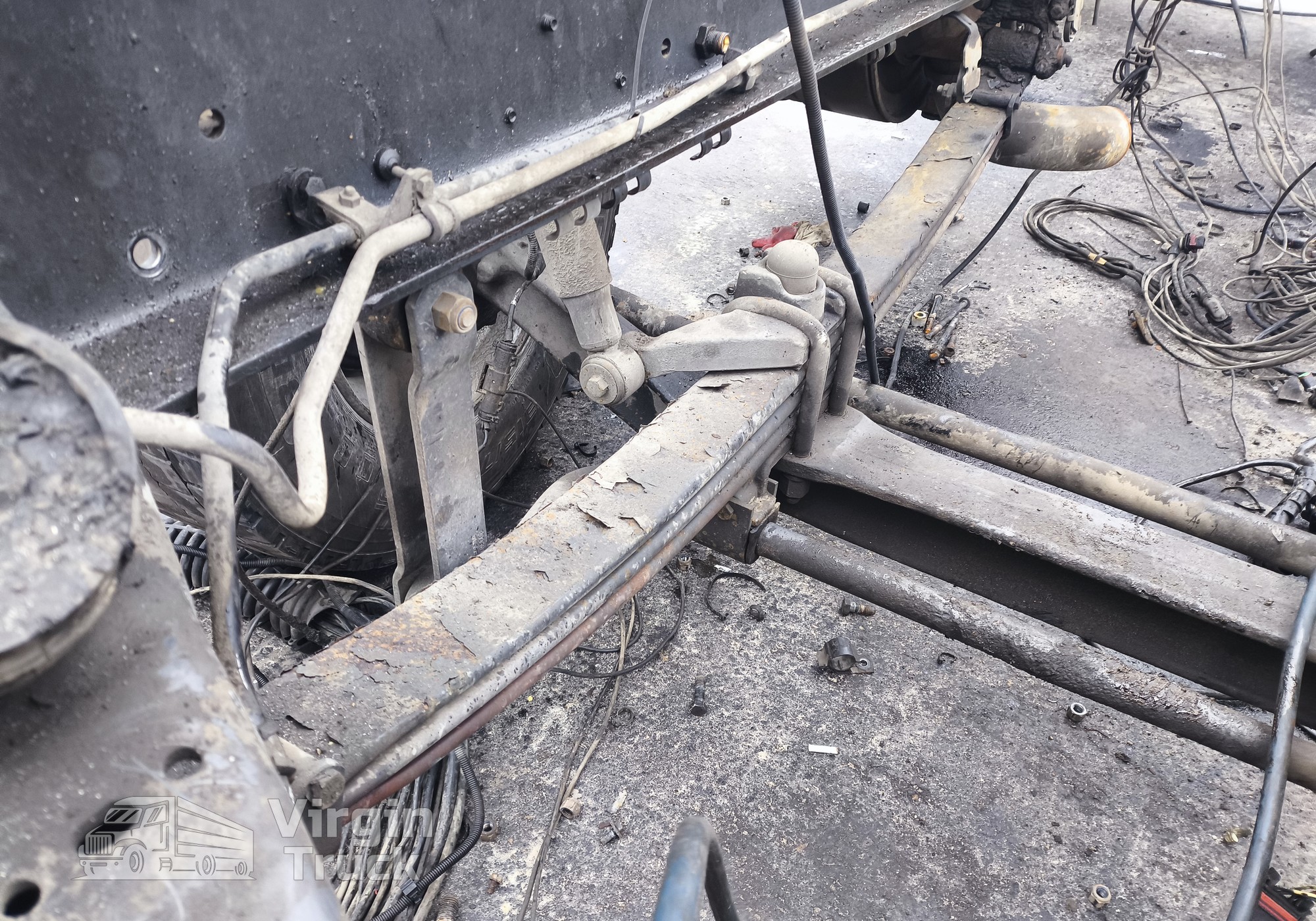 2137285 Рессора передняя 3-х листовая 2017г. для Scania 5-series P (с 2004 по 2016)