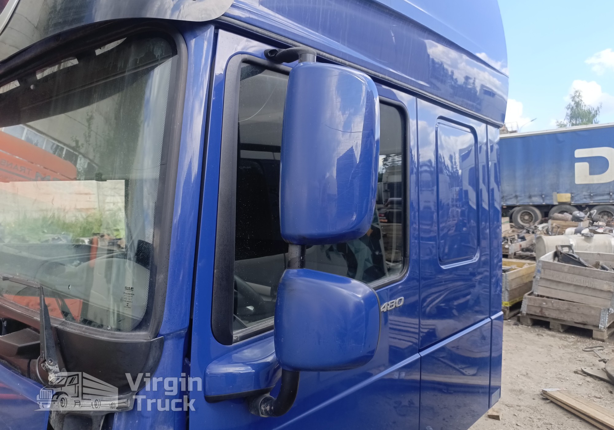 Зеркало заднего вида боковое для Daf XF106 (с 2012)