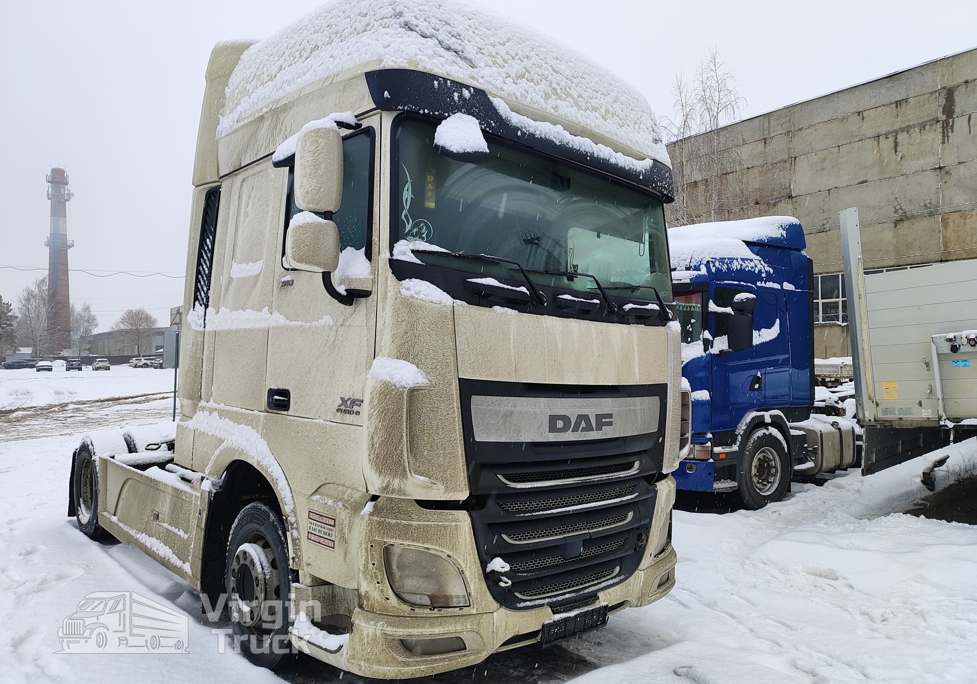 1645592 Кабина 1-й комплектности в сборе 2017г для Daf XF106 (с 2012)