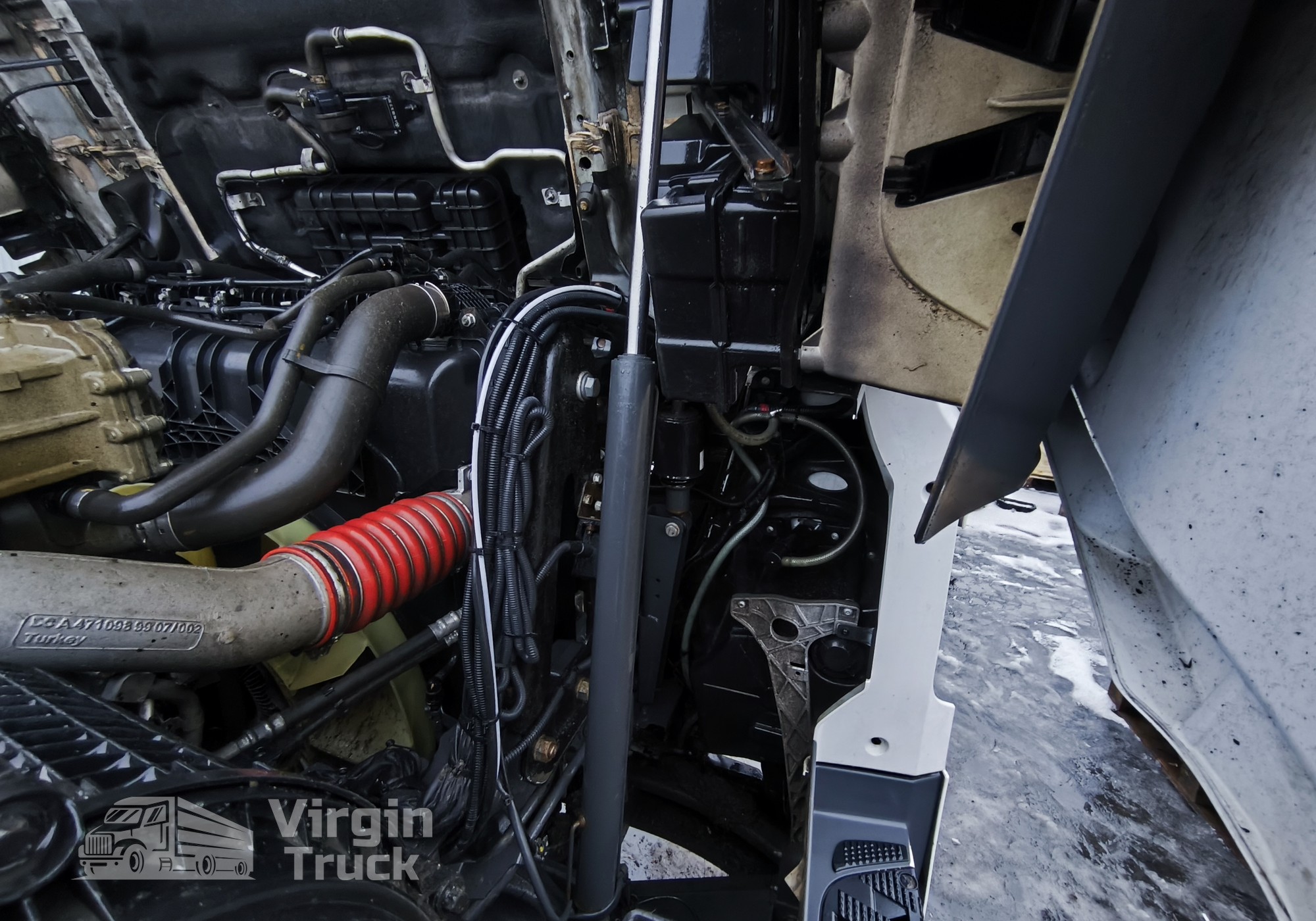 A0035530105 Цилиндр подъема кабины 2021г. для Mercedes-Benz Actros New Actros MP4 (с 2011)