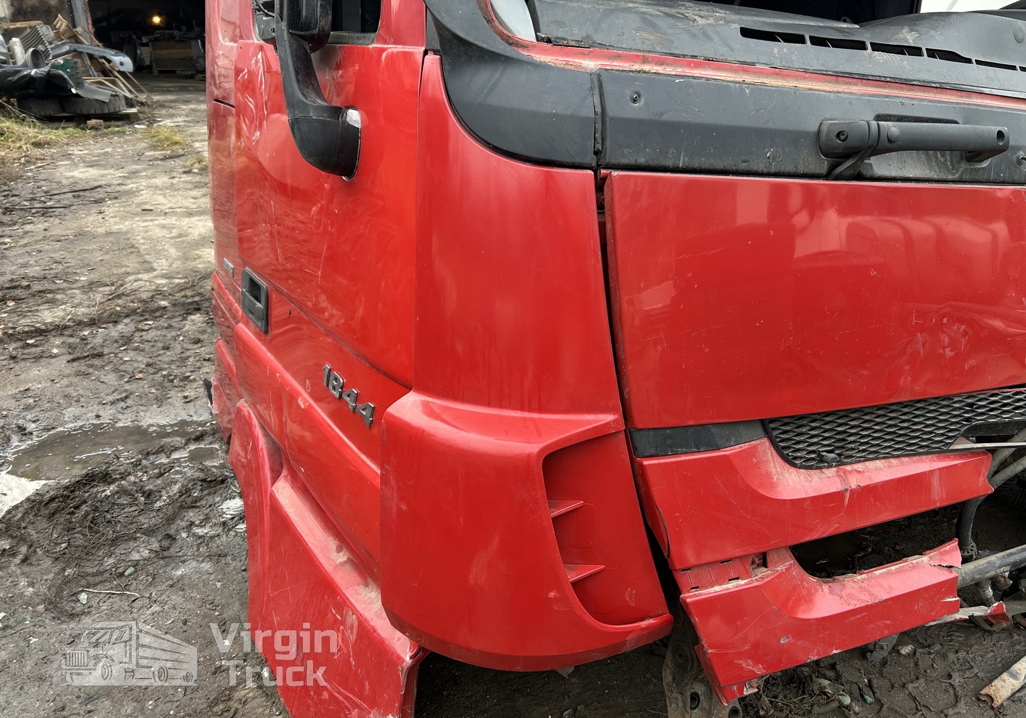 Дефлектор капота для Mercedes-Benz Actros MP3 (с 2008)