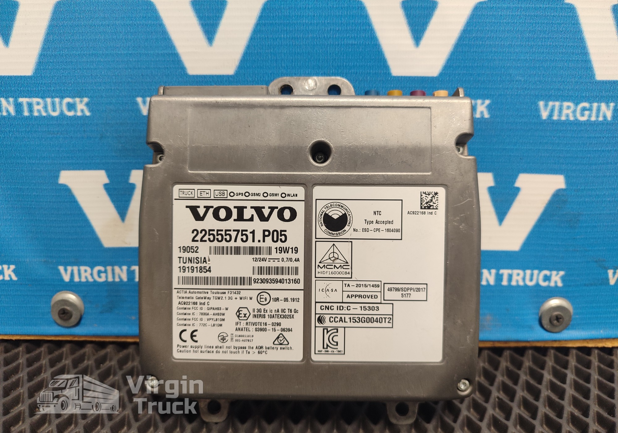 22555751 Блок управления телематический TGW2 для Volvo FH 4 (с 2012)