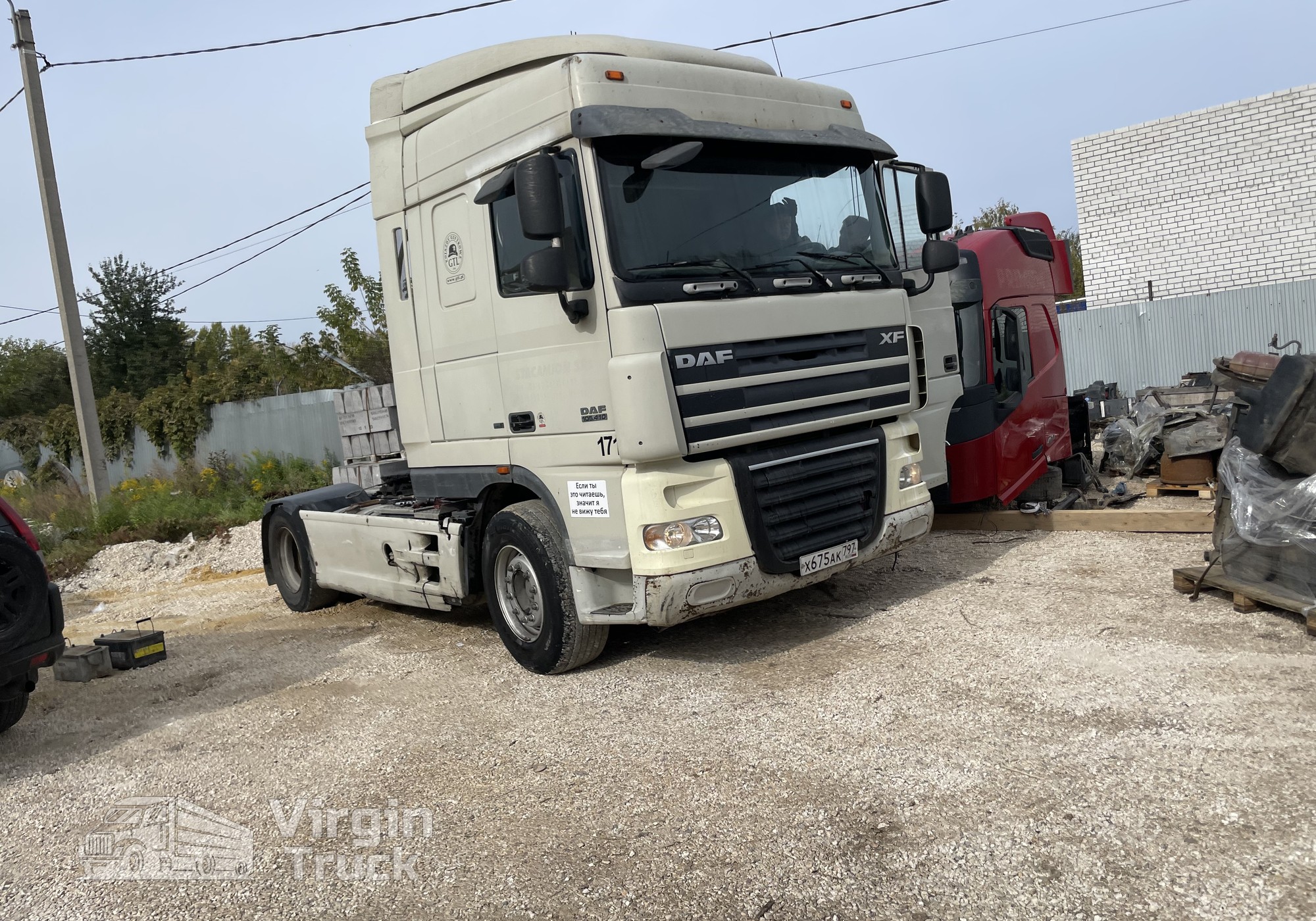 Daf XF105 2010 г. в разборе