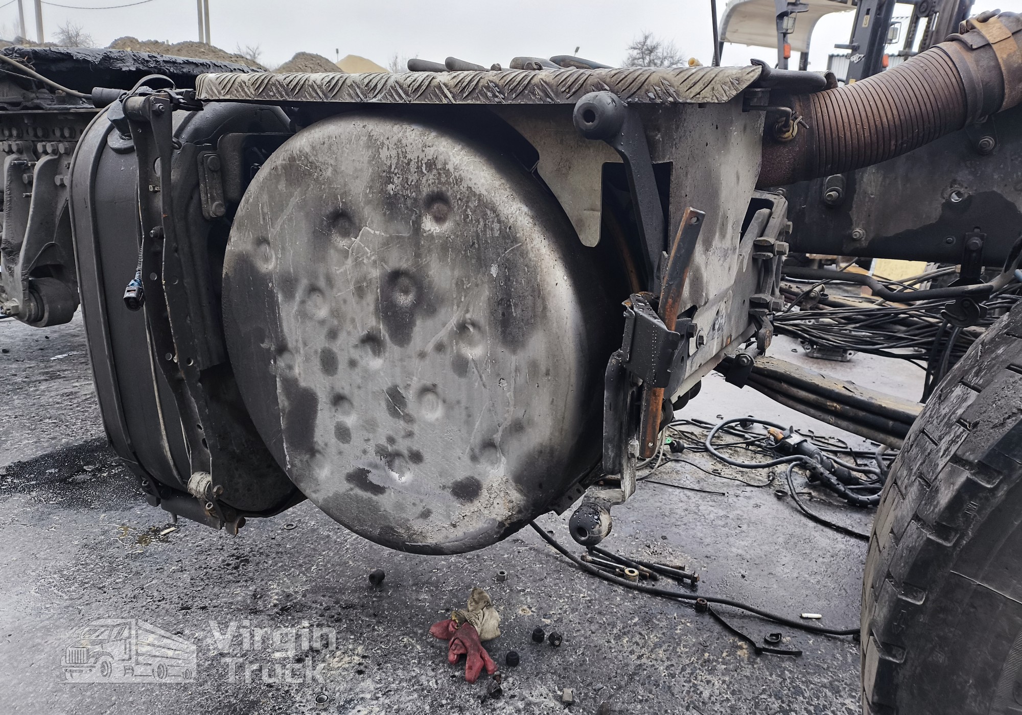 1944877 Глушитель основной 2017г. для Scania 5-series P (с 2004 по 2016)