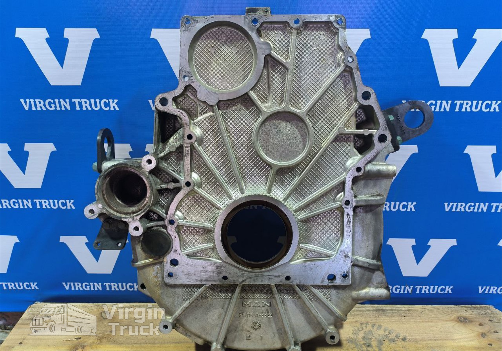 51014015510 Кожух маховика 2018г. для Man TGX II (с 2012)