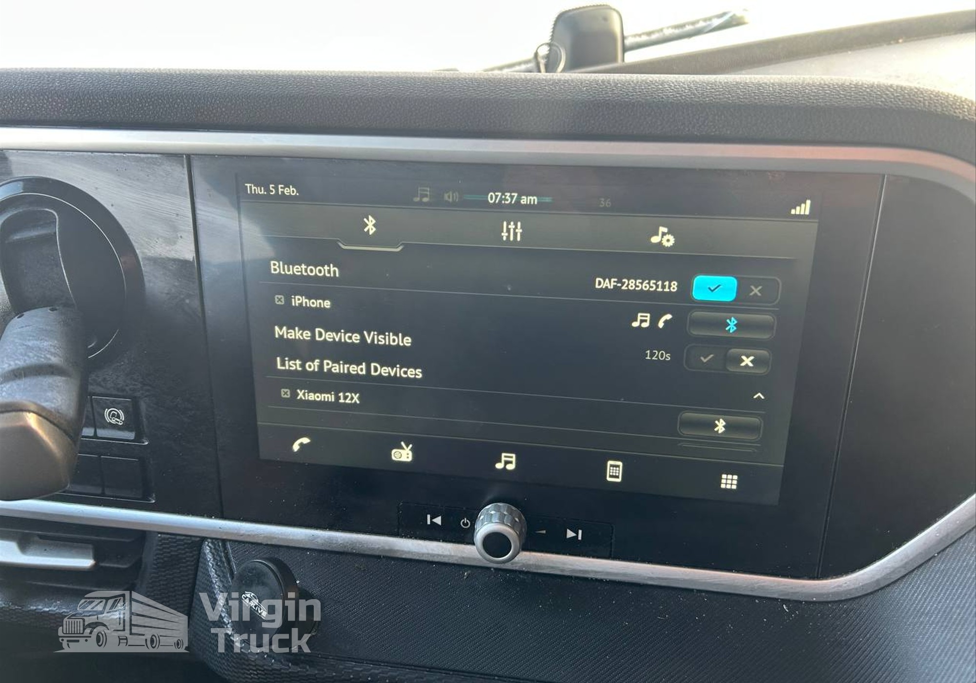 2387324 Мультимедиа для Daf XG (с 2021)