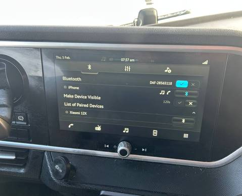 2387324 Мультимедиа для Daf XG (с 2021)